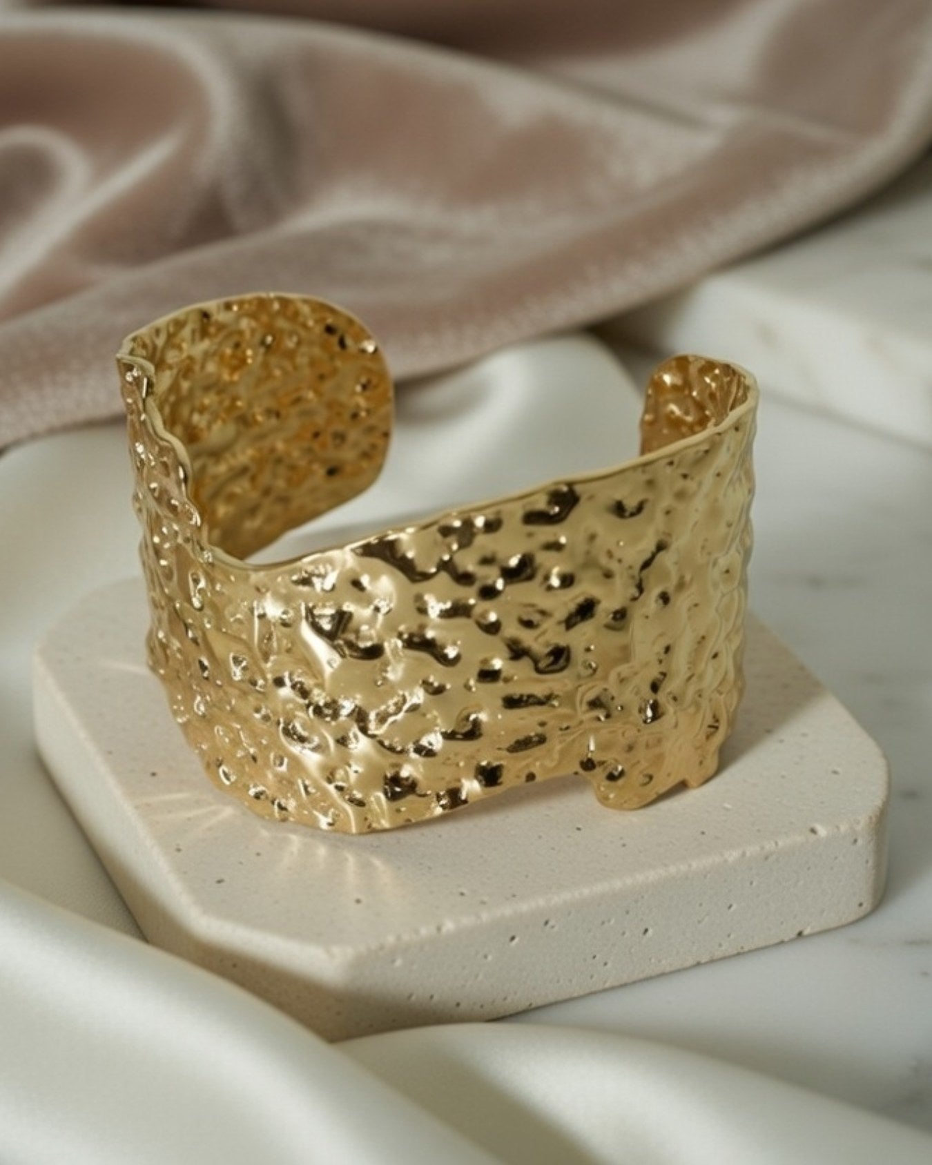 Campy Dome Cuff Bracelet