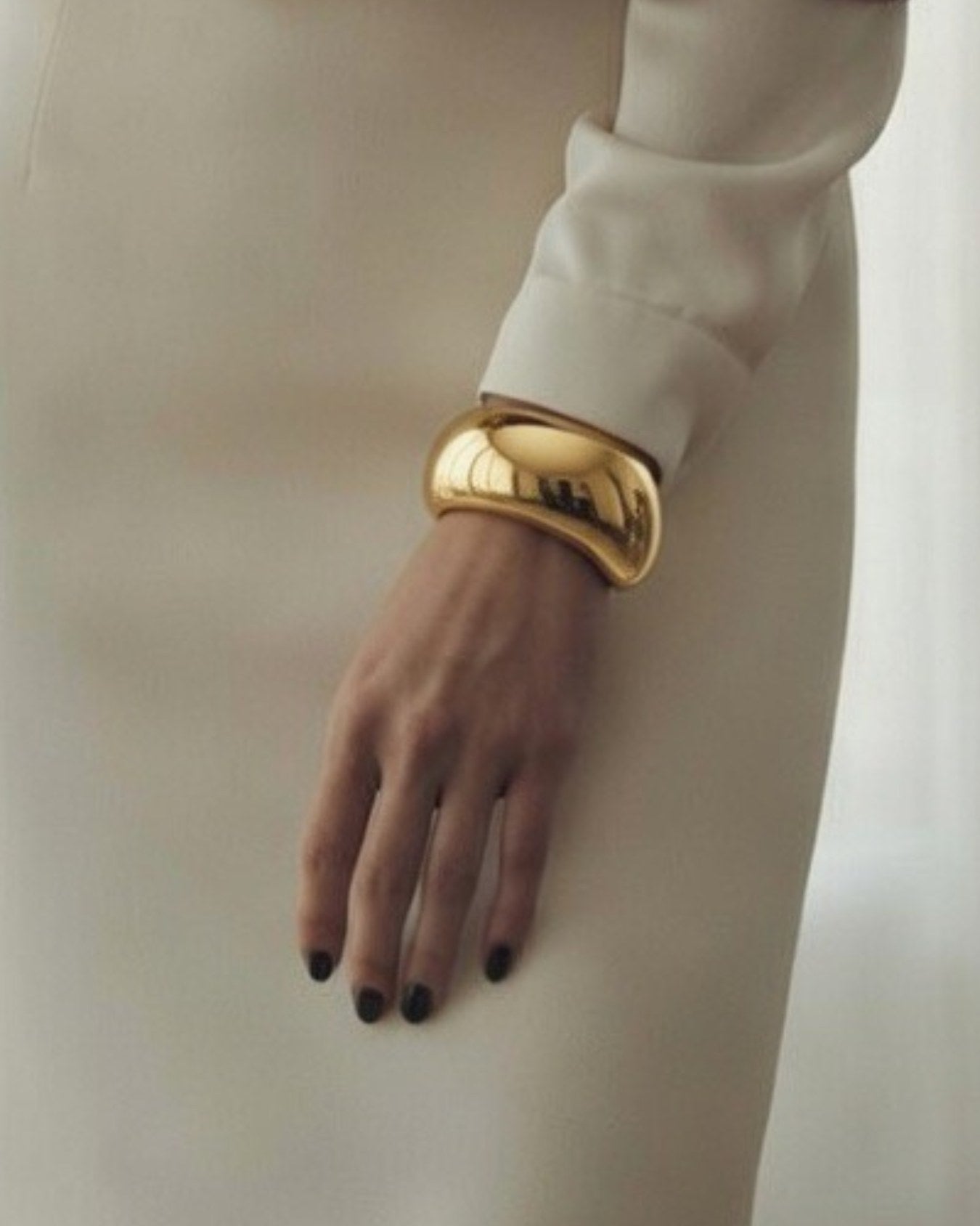 Naaz Bold Cuff Bangle – Jzee Jewellery