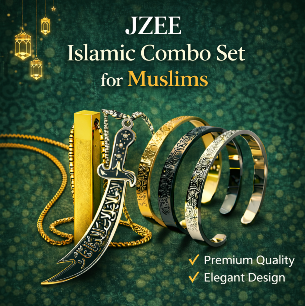 Pack of 3 | Elegant Islamic Jewellery Set