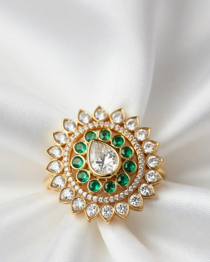 Green Cocktail Ring
