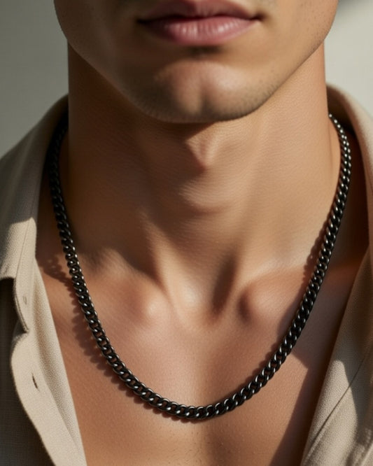Mens Black Chain