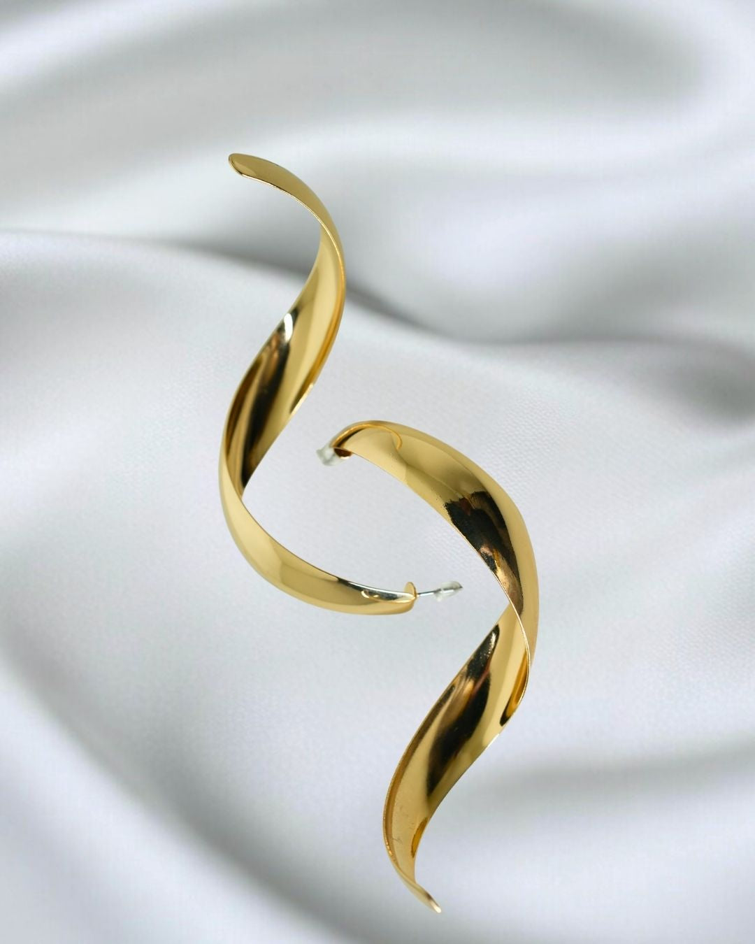 Spiral Wave Earring