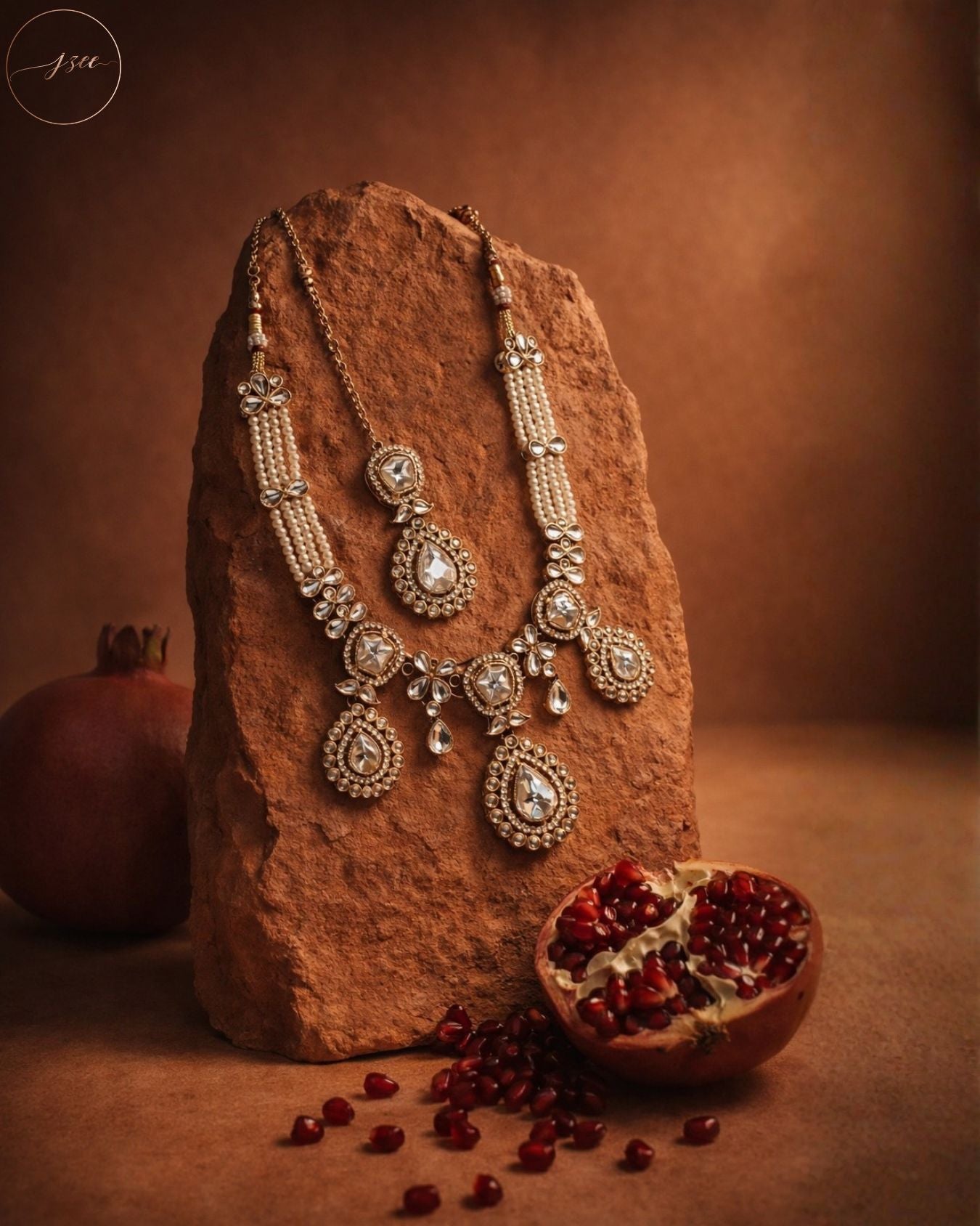 Pearl Kundan Necklace