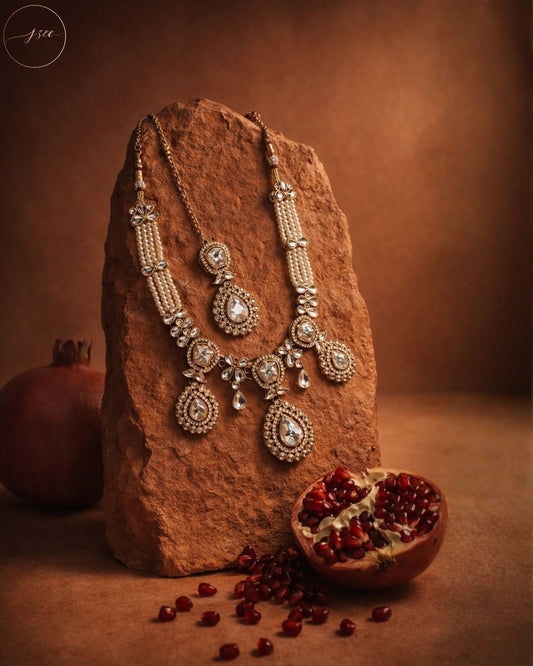 Pearl Kundan Necklace
