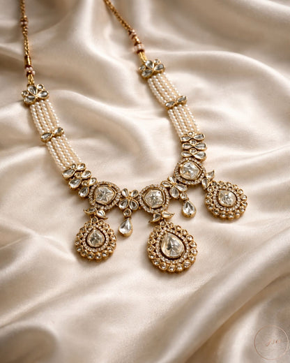Pearl Kundan Necklace