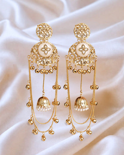 Layered Chain Jhumka