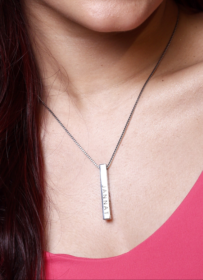 Cube Necklace For Her