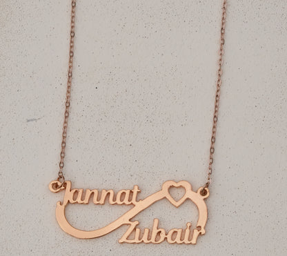 Infinity design name chain