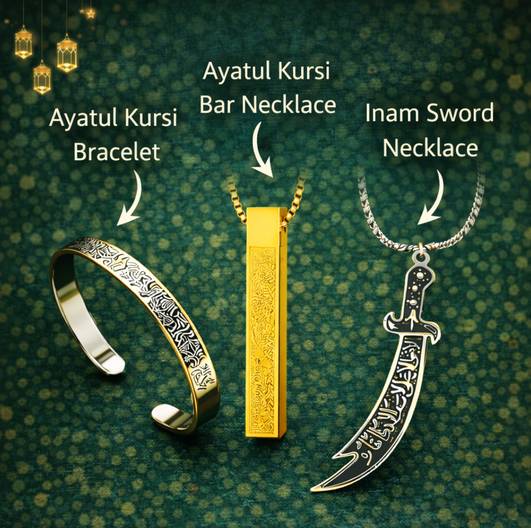 Pack of 3 | Elegant Islamic Jewellery Set