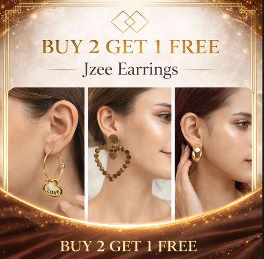 Jzee Special Earrings (Buy 2 Get 1 Free)