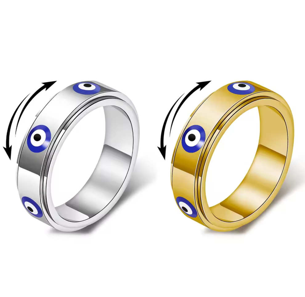 Evil eye ring