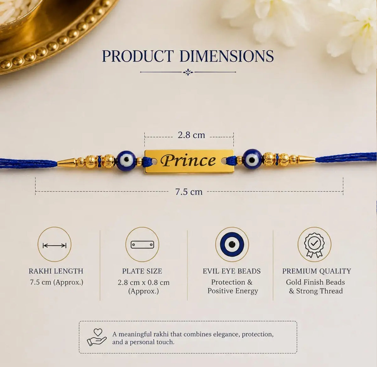 Custom Name Rakhi