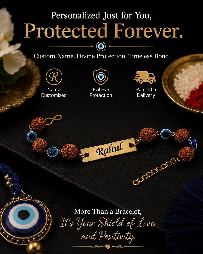 Custom Name Rakhi